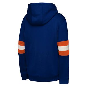 NHL Branded Youth Edmonton Oilers Modern Fan Full-Zip Hoodie blue