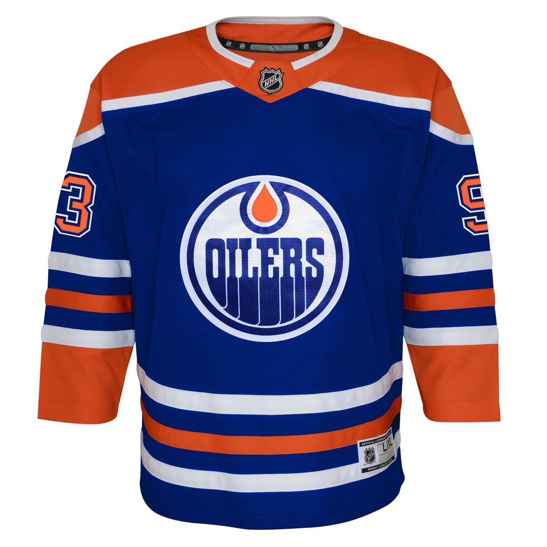 NHL Branded Youth Edmonton Oilers Ryan Nugent-Hopkins Home Jersey Blue