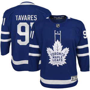 NHL Branded Youth Toronto Maple Leafs John Tavares Home Jersey blue