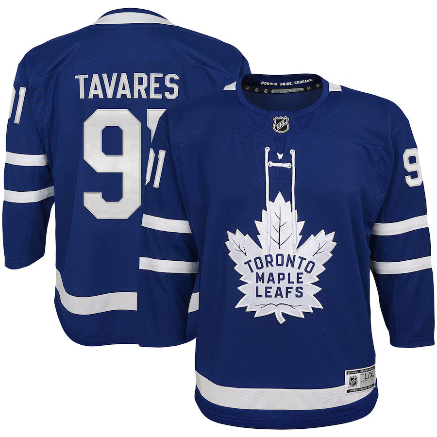 NHL Branded Youth Toronto Maple Leafs John Tavares Home Jersey blue