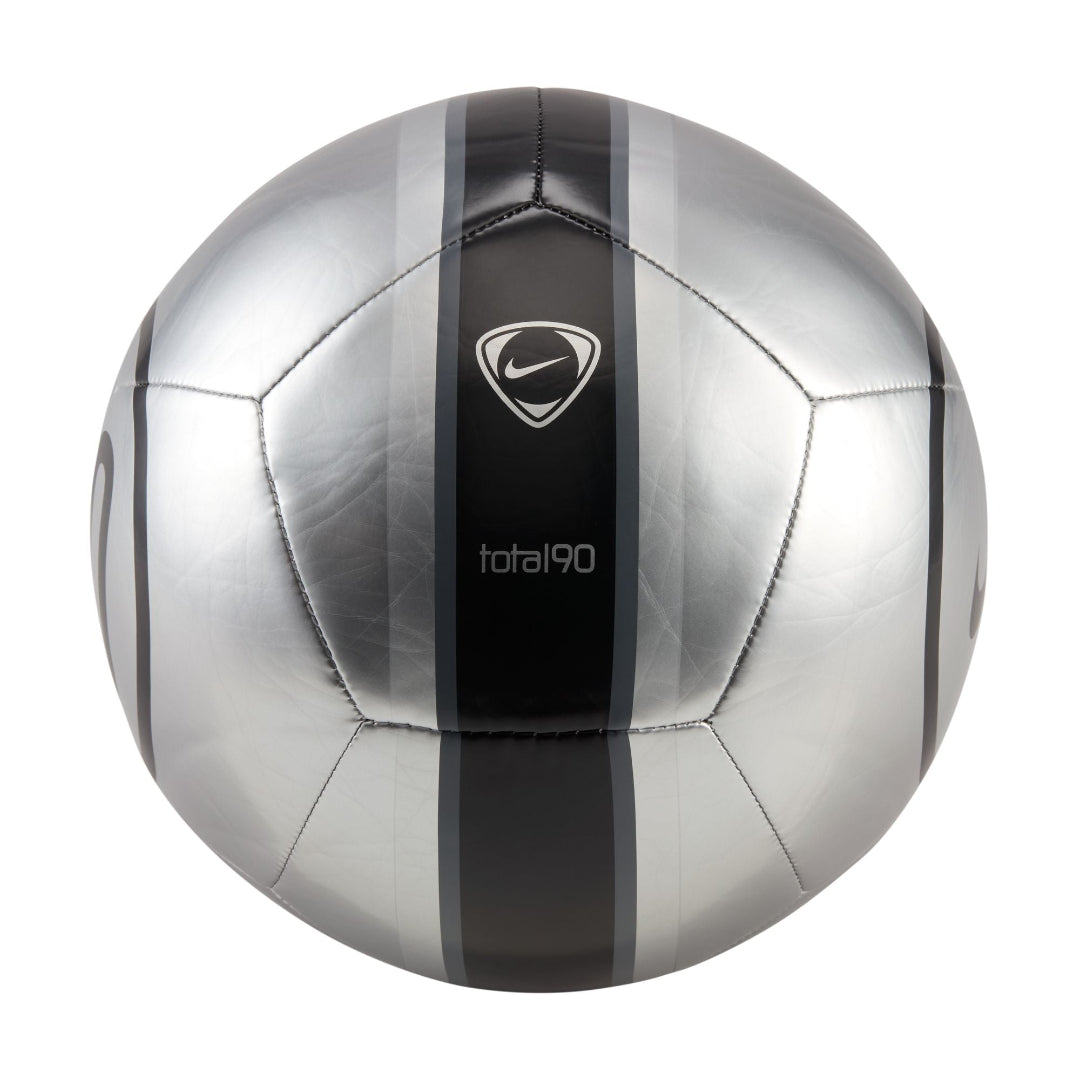 Nike Academy T90 Soccer Ball metallic silver/black