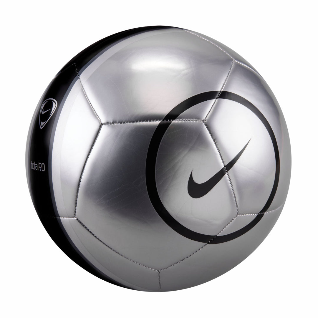 Nike Academy T90 Soccer Ball metallic silver/black