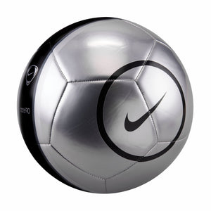 Nike Academy T90 Soccer Ball metallic silver/black