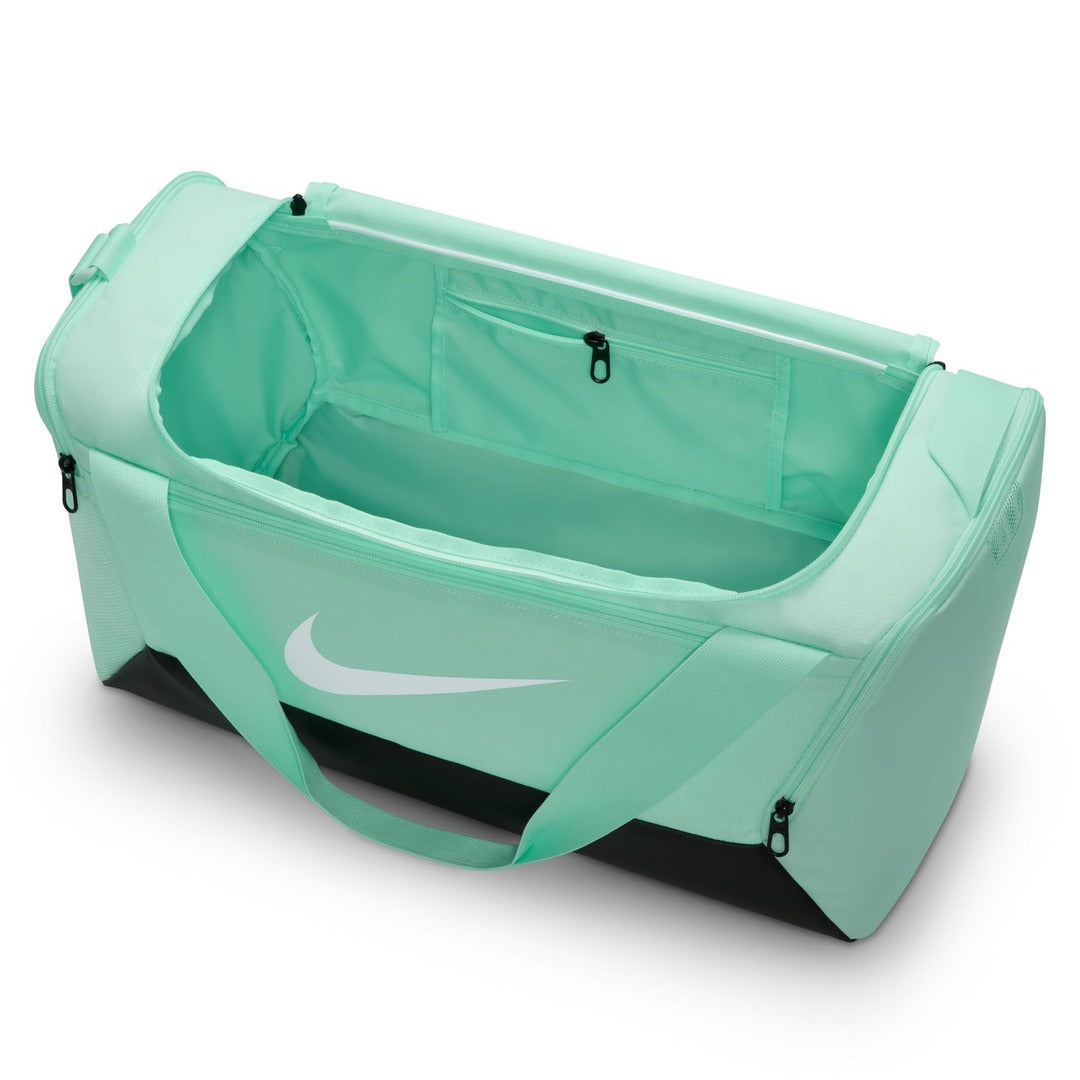 Nike Brasilia 9.5 Duffle Bag Mint Foam green Small 41L 