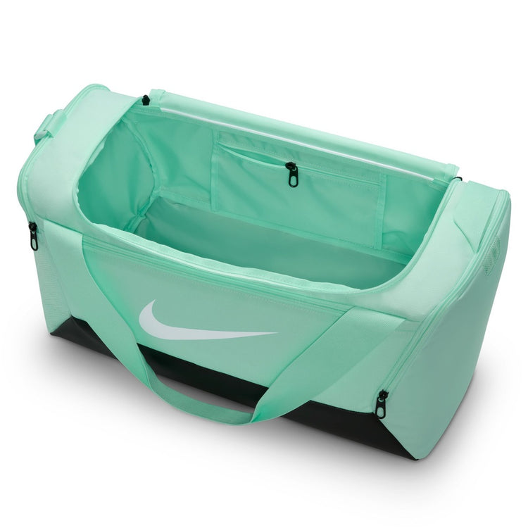 Nike Brasilia 9.5 Duffle Bag Mint Foam green Small 41L 