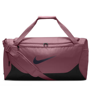 Nike Brasilia Medium Training Duffle Bag pink smoke/ black