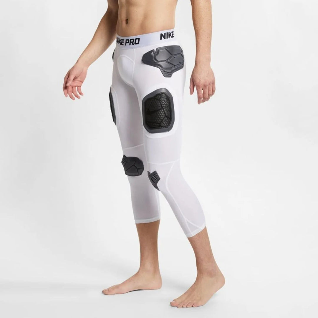Nike Dri-Fit Hyperstrong  3/4 Football Tight white