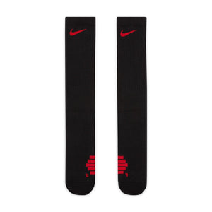 Nike Elite Crew Basketball Socks Black Red