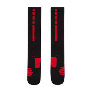 Nike Elite Crew Basketball Socks Black Red