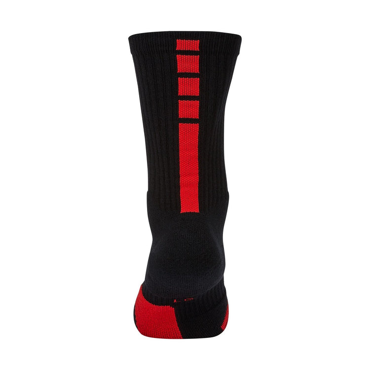 Nike Elite Crew Basketball Socks Black Red