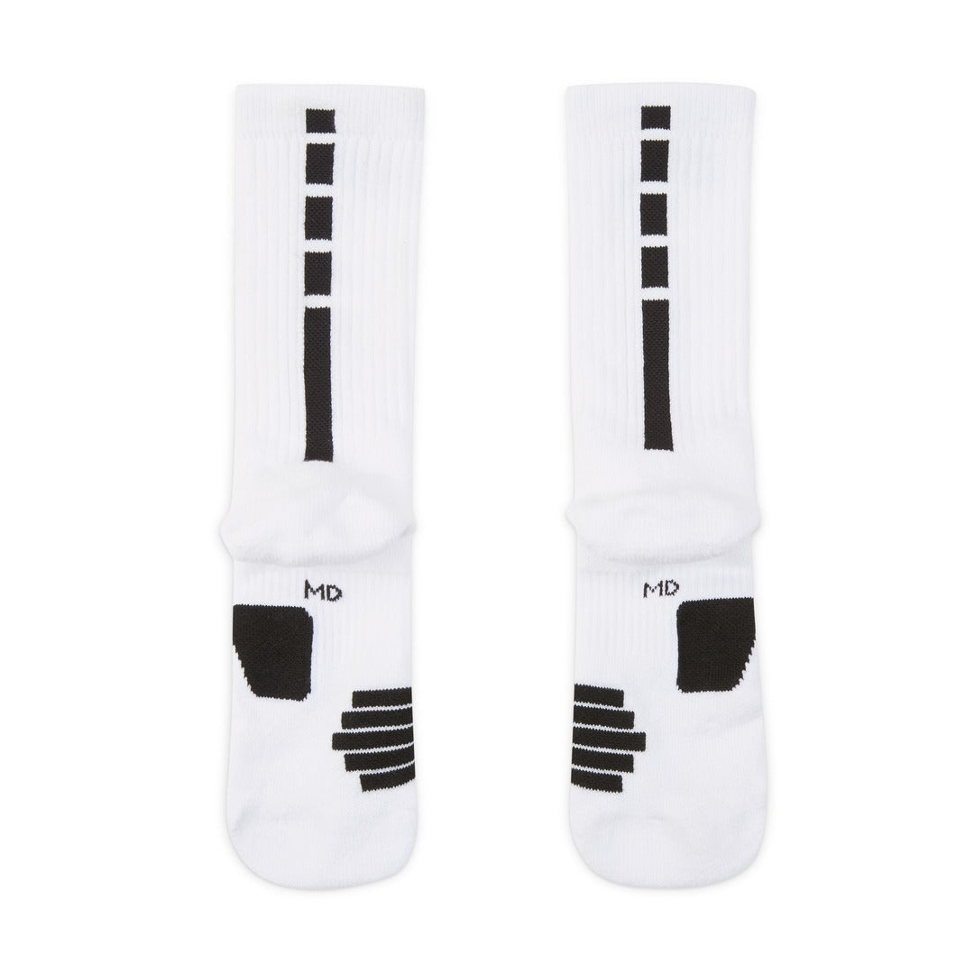 Nike Elite Crew Basketball Socks White