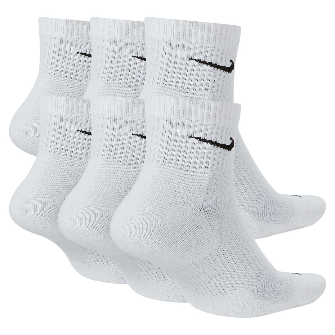 Nike Everyday Plus Cushioned Ankle Socks 6-Pack white