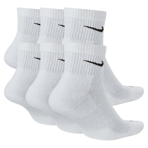 Nike Everyday Plus Cushioned Ankle Socks 6-Pack white