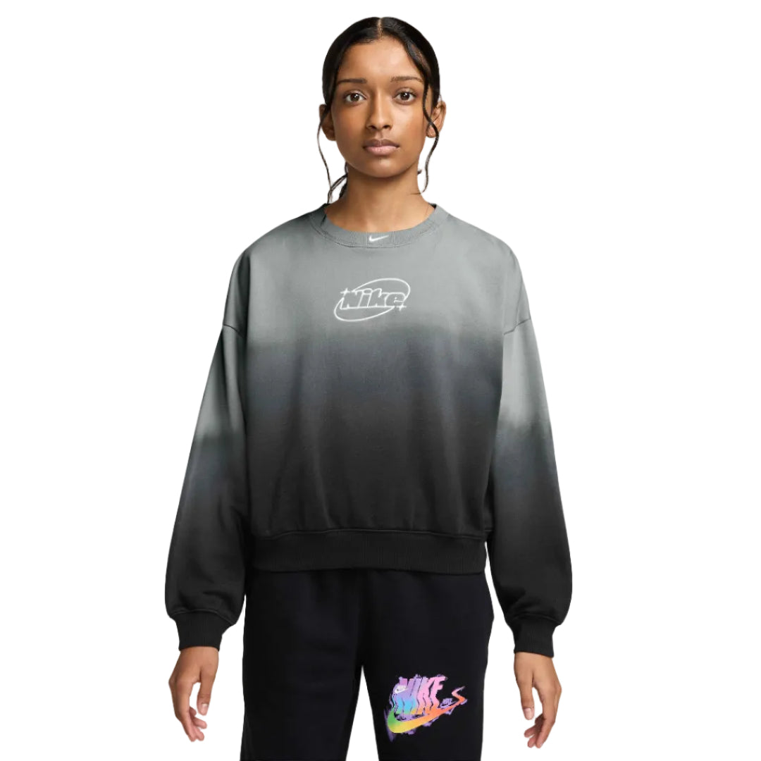 Nike Girls Boxy Crew-Neck Sweatshirt
