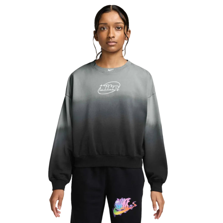 Nike Girls Boxy Crew-Neck Sweatshirt
