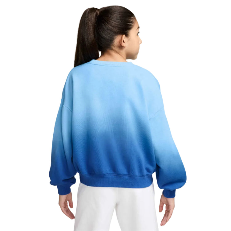 Nike Girls Boxy Crew-Neck Sweatshirt