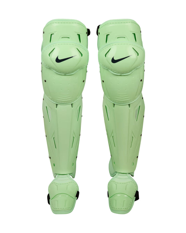 Nike Intermediate Diamond Elite Catcher's Leg Guard vapor green