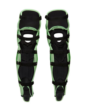 Nike Intermediate Diamond Elite Catcher's Leg Guard vapor green