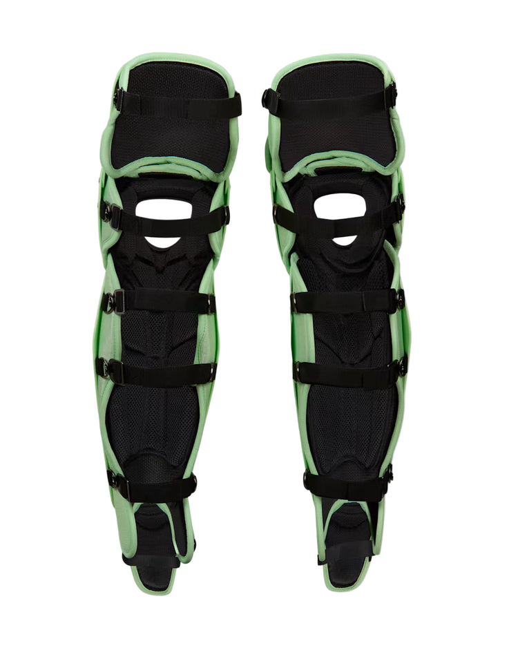 Nike Intermediate Diamond Elite Catcher's Leg Guard vapor green