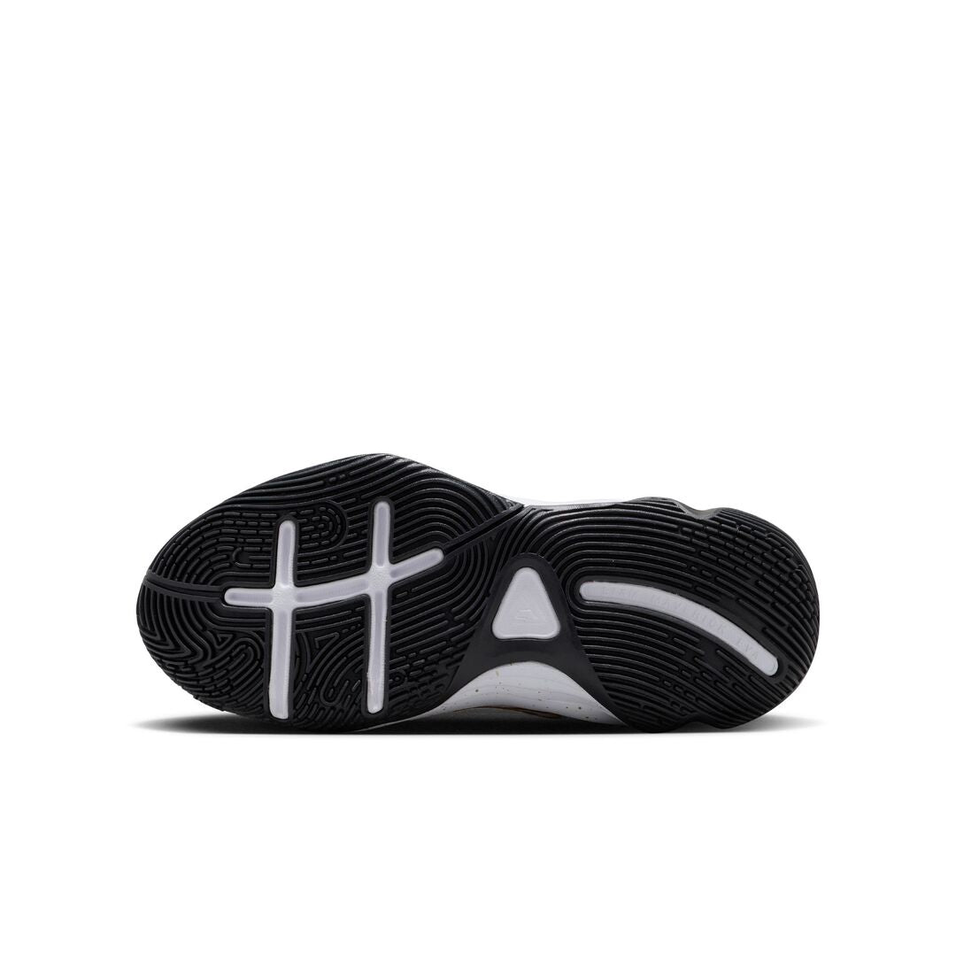 Nike Junior Giannis Immortality 4 Basketball Shoes Black/Metallic Gold/White 