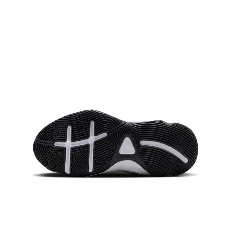 Nike Junior Giannis Immortality 4 Basketball Shoes Black/Metallic Gold/White 