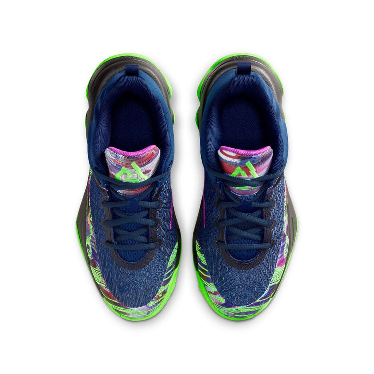 Nike Junior Giannis Immortality 4 Basketball Shoes blue/black/green