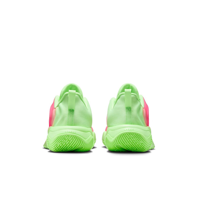 Nike Junior Giannis Immortality 4 Basketball Shoes Lime Blast/Hyper Pink/Pure Platinum/Metallic Silver lime green