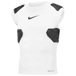 Nike Junior Hyperstrong 4 Pad Football Top white