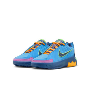 Nike Junior LeBron Jade SE Basketball Shoe blue/navy/multi