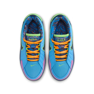 Nike Junior LeBron Jade SE Basketball Shoe blue/navy/multi