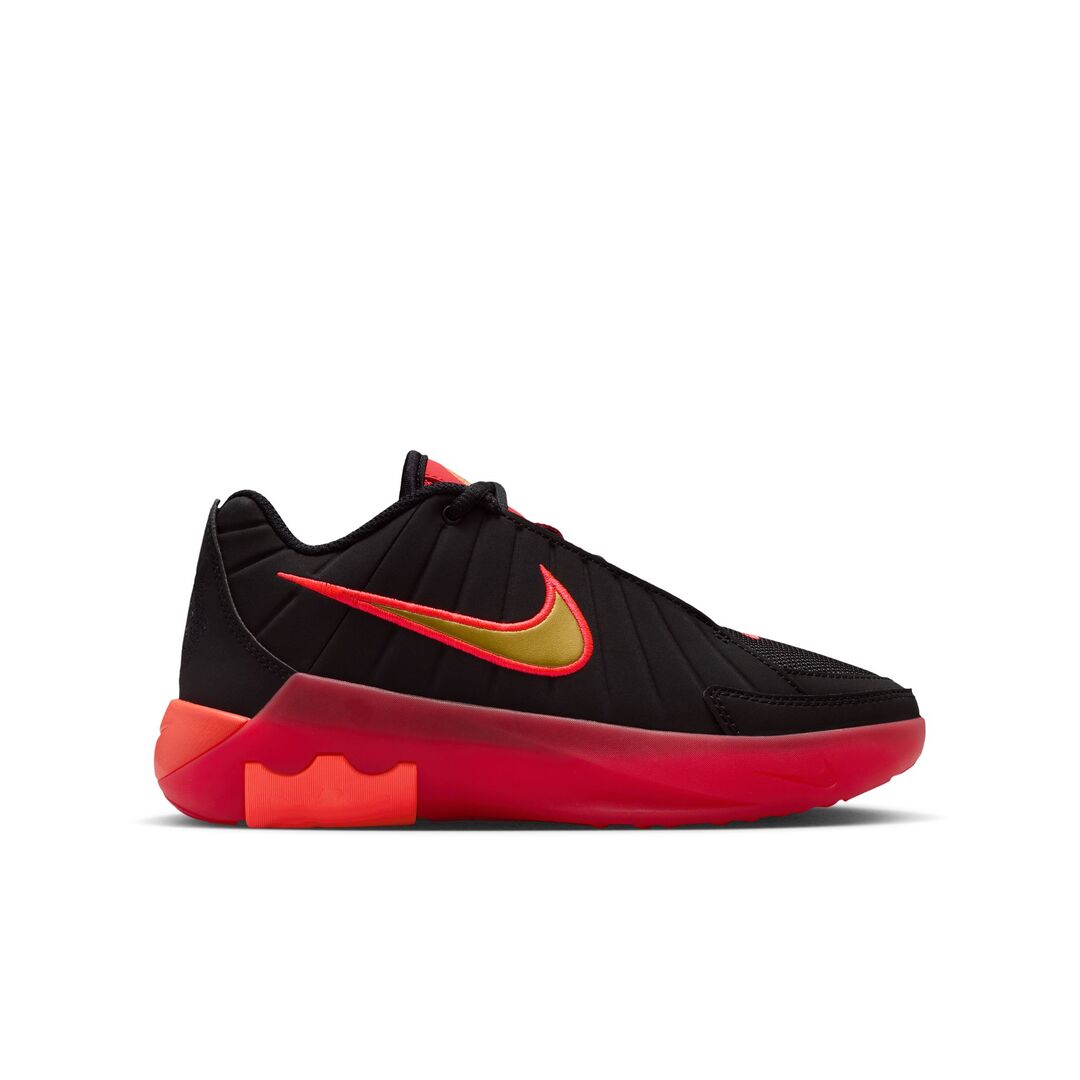 Nike Junior LeBron Witness 9 Basketball Shoes Amarillo yellow black/red