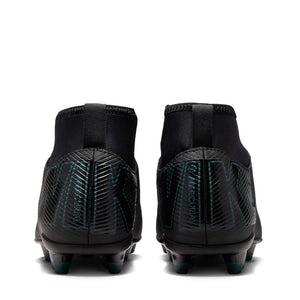 Nike Junior Mercurial Superfly 10 Club Outdoor Soccer Cleats Black/Deep Jungle