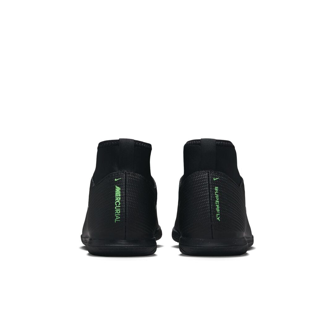 Nike Junior Mercurial Superfly 11 Club Indoor Soccer Shoes black/green