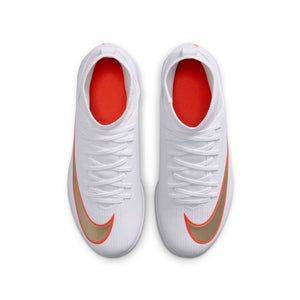 Nike Junior Mercurial Superfly 11 Club Indoor Soccer Shoes white/crimson