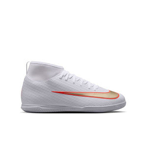 Nike Junior Mercurial Superfly 11 Club Indoor Soccer Shoes white/crimson