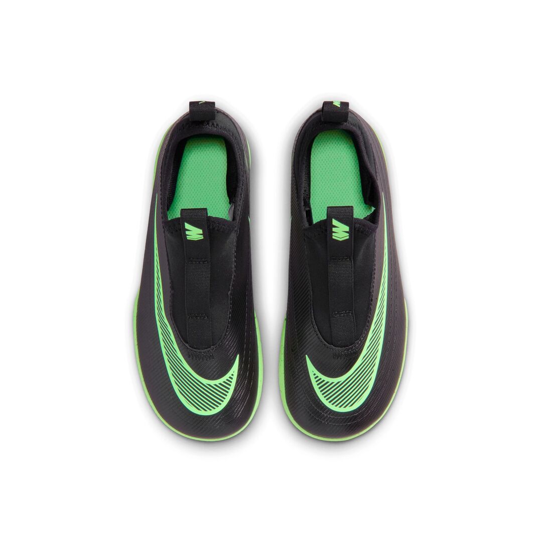 Nike Junior Mercurial Vapor 17 Club Indoor Soccer Shoes black/green