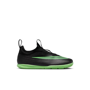 Nike Junior Mercurial Vapor 17 Club Indoor Soccer Shoes black/green