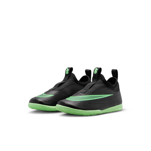 Nike Junior Mercurial Vapor 17 Club Indoor Soccer Shoes black/green