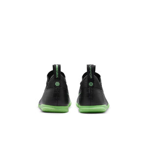 Nike Junior Mercurial Vapor 17 Club Indoor Soccer Shoes black/green
