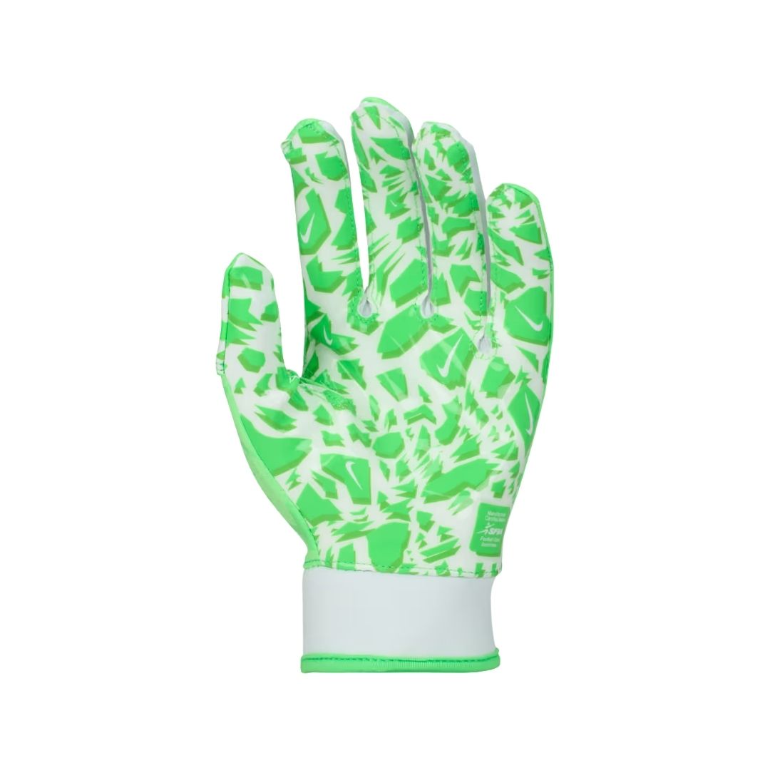 Nike Junior Shark 2.0 Football Receiver Gloves green/white