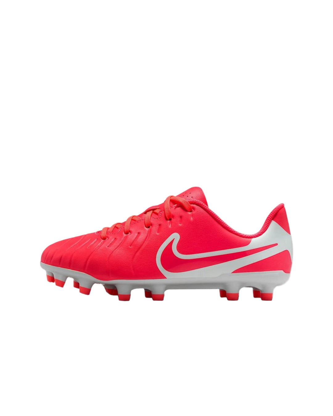 Nike Junior Tiempo Legend 10 Club Outdoor Soccer Cleats hot lava pink white