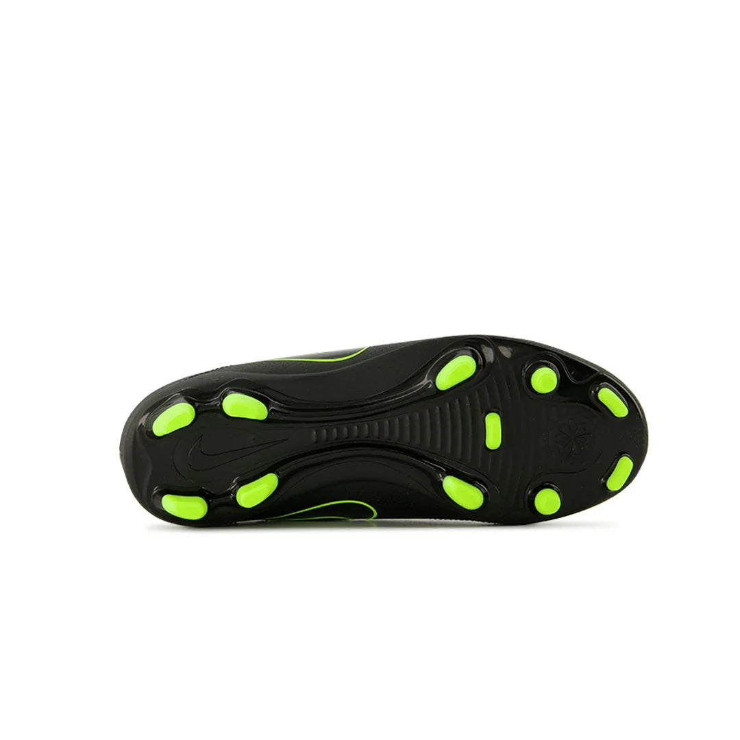Nike Junior Tiempo Maestro Club FG/MG Soccer Cleats black/neon green