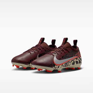 Nike Junior United Mercurial Vapor 16 Academy FG/MG Soccer Cleats Burgundy Crush/University Red/Fossil/Metallic Silver