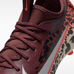 Nike Junior United Mercurial Vapor 16 Academy FG/MG Soccer Cleats Burgundy Crush/University Red/Fossil/Metallic Silver