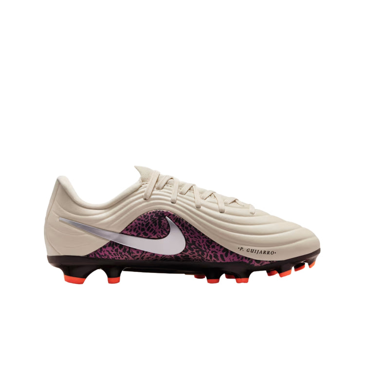 Nike Junior United Tiempo Maestro Academy FG/MG Soccer Cleats beige/purple/silver