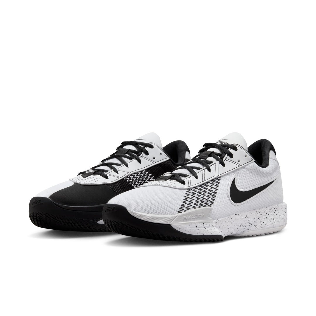 Nike Men's Air Zoom G.T. Cut Academy Basketball Shoes White Black