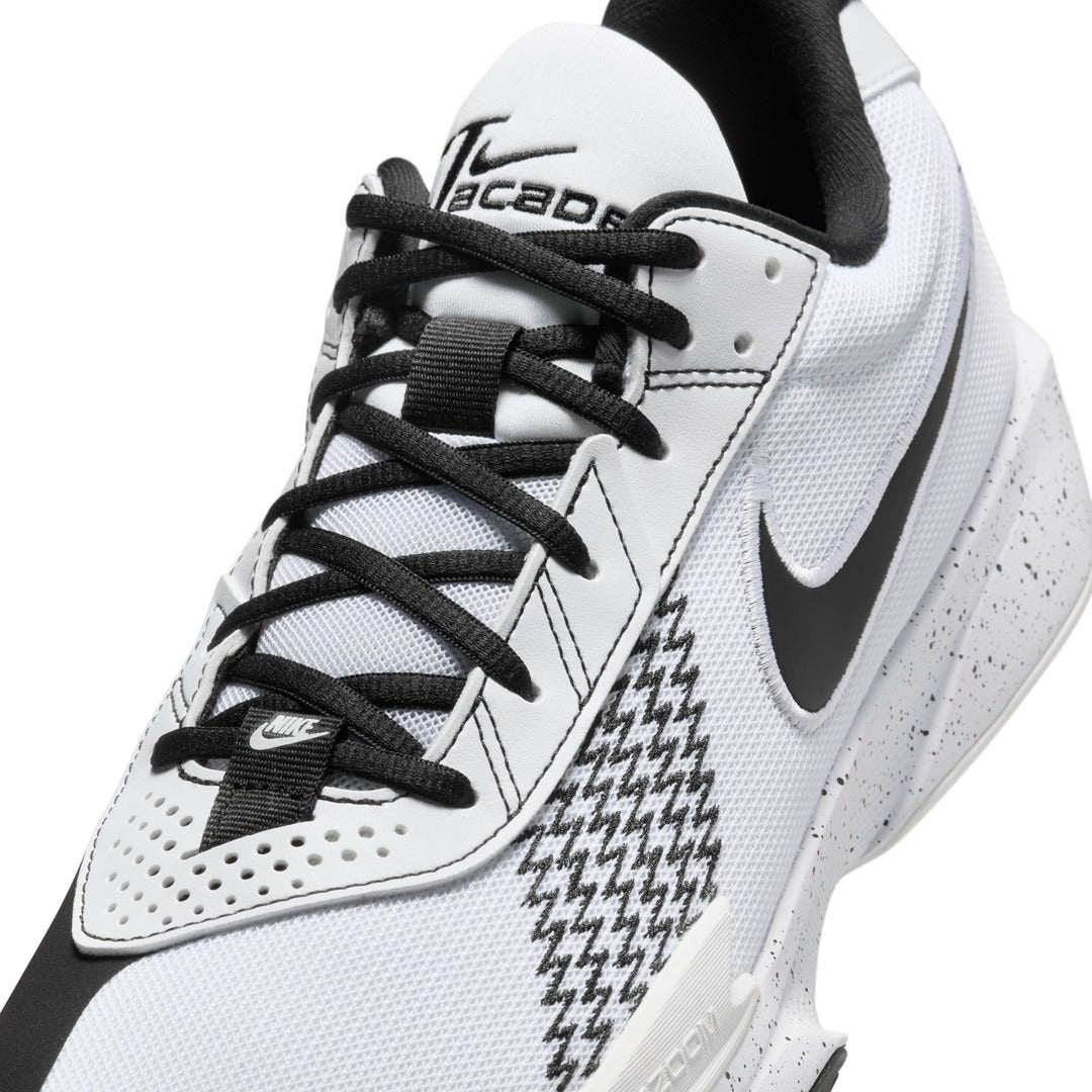 Nike Men's Air Zoom G.T. Cut Academy Basketball Shoes White Black