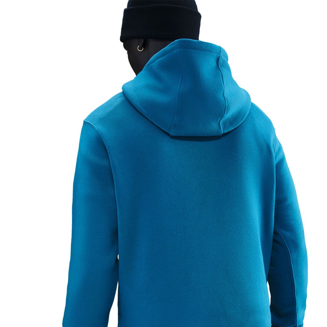 Nike Men's Club Fleece Hoodie Blue