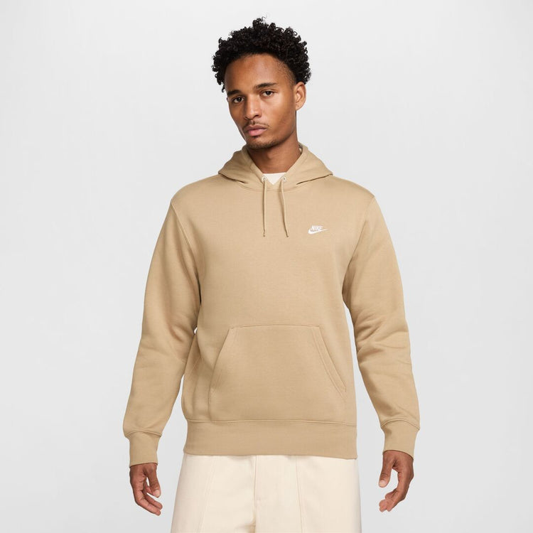 Nike Men's Club Fleece Hoodie Beige