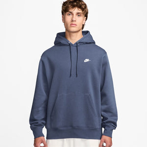 Nike Men's Club Fleece Hoodie Diffused Blue/White